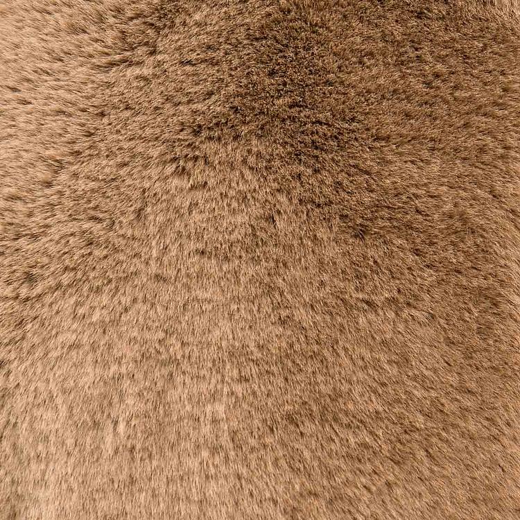 Кресло Lomfy Chair искусственный мех Big Bear Taupe - ракурс 7