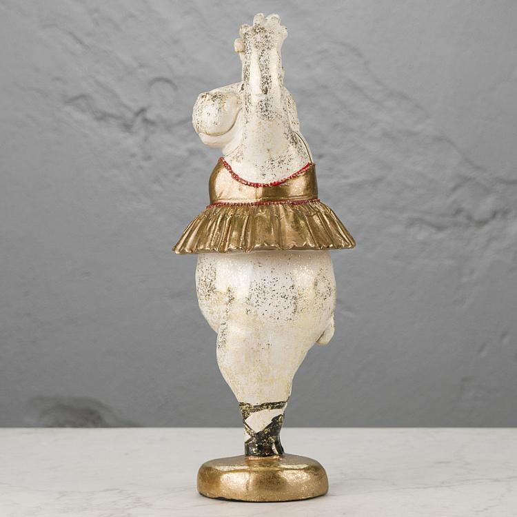 Статуэтка Бегемот-балерина Hippo Ballerina Figurine