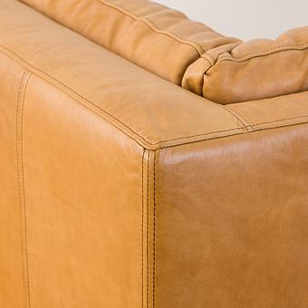 Кресло Dwell 1 Seater натуральная кожа Napinha Camel - ракурс 7