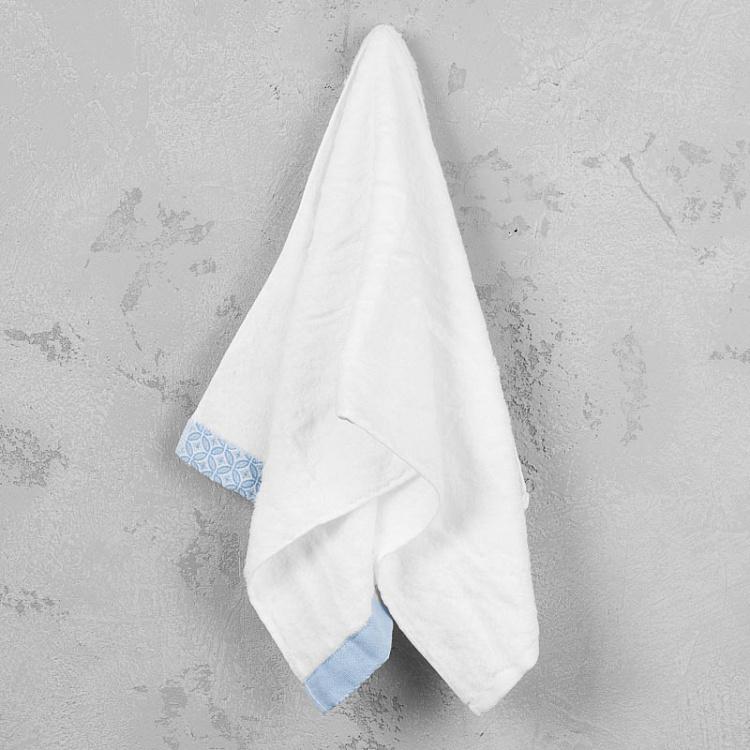 Полотенце для рук и лица WA Komon Shippotunagi Hand Towel Light Blue 34x75 cm