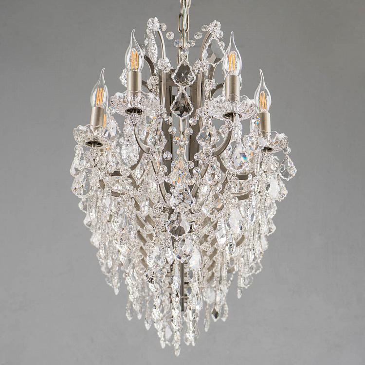 Прямоугольная Хрустальная люстра, L Crystal Rectangle Chandelier Large