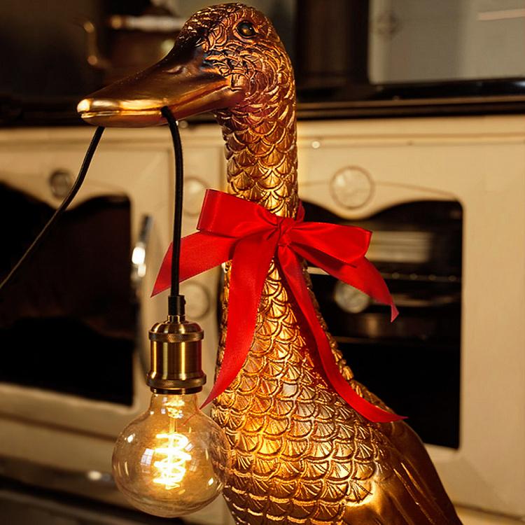 Напольная лампа Золотая утка Floor Lamp Golden Duck