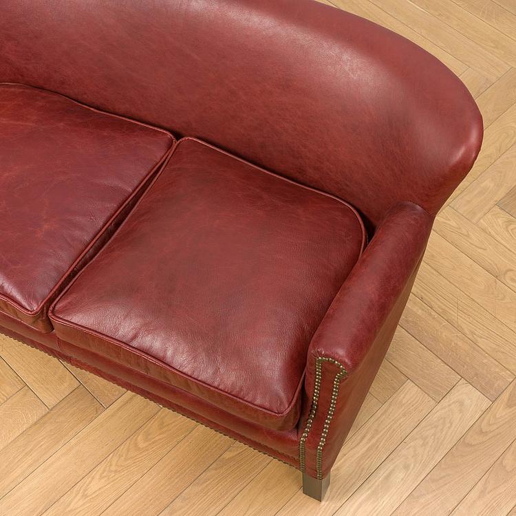 Двухместный диван Поль, чёрные ножки Paul 2 Seater, Black Wood D