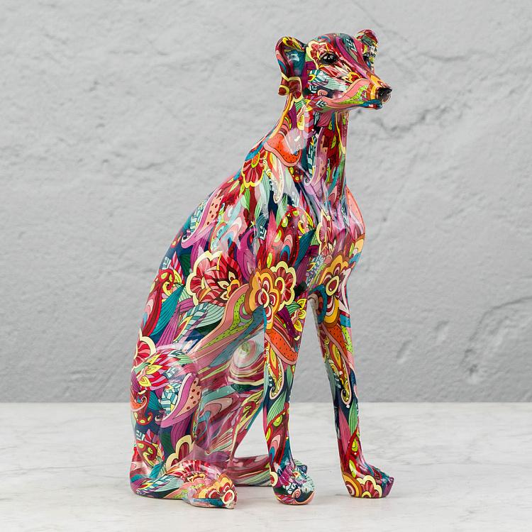 Статуэтка Собака в стиле граффити Graffiti Painted Dog