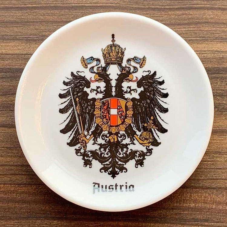 Винтажное блюдце Австрийский орел Vintage Austrian Eagle Sauser