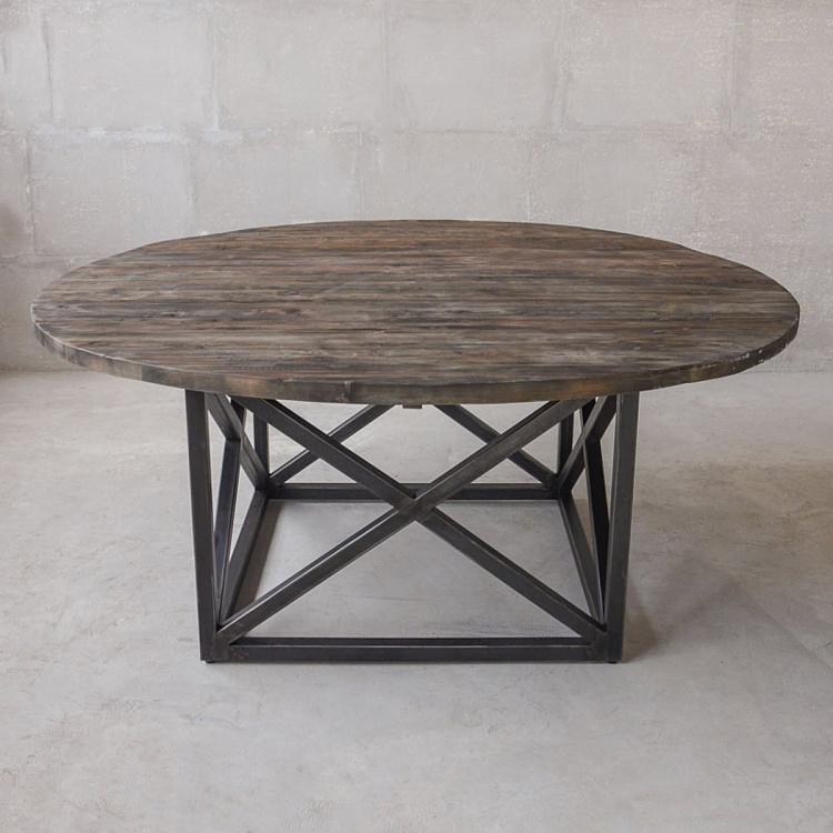 Круглый обеденный стол Аксель, L Axel Round Dining Table Large