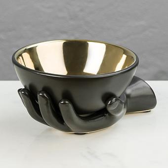 Hand Ceramic Trinket Tray