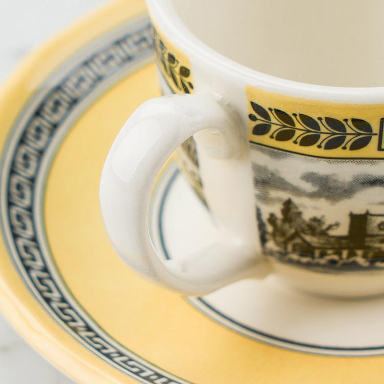 Кофейная пара Безмятежный Halcyon Coffee Cup And Saucer