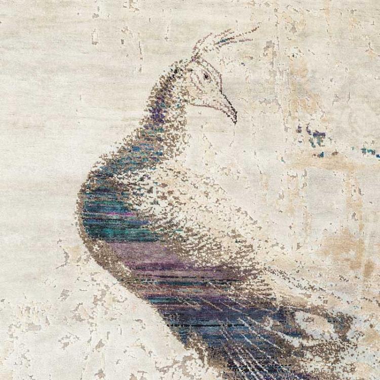 Ковёр с коротким ворсом Тень павлина Ghost of Peacock