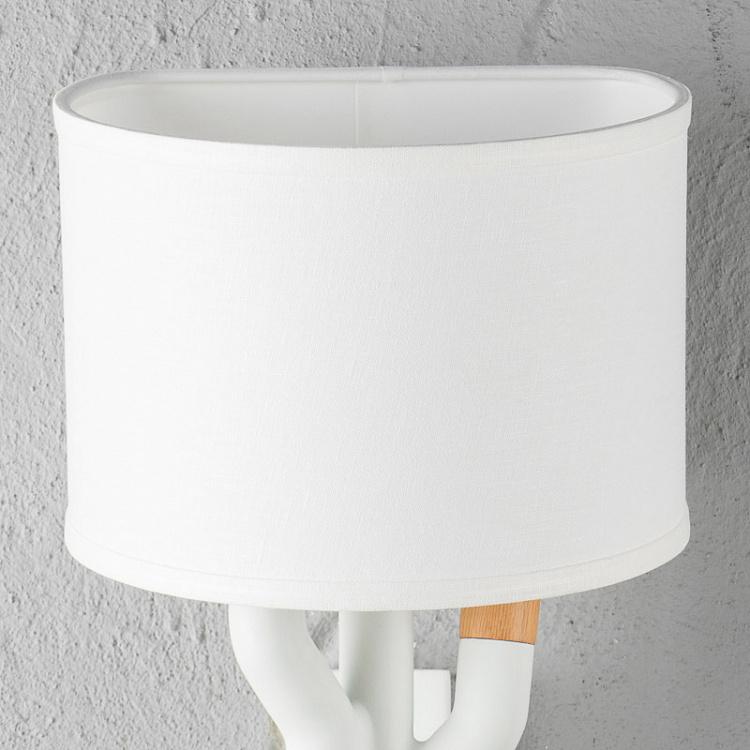 Льняной абажур для бра Оаклайн, 25 см Lamp Shade For Sconce Linen Oakline 25 cm