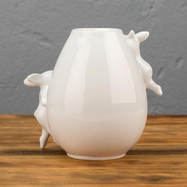 Ваза с кроликами дисконт2 Rabbits Vase discount2