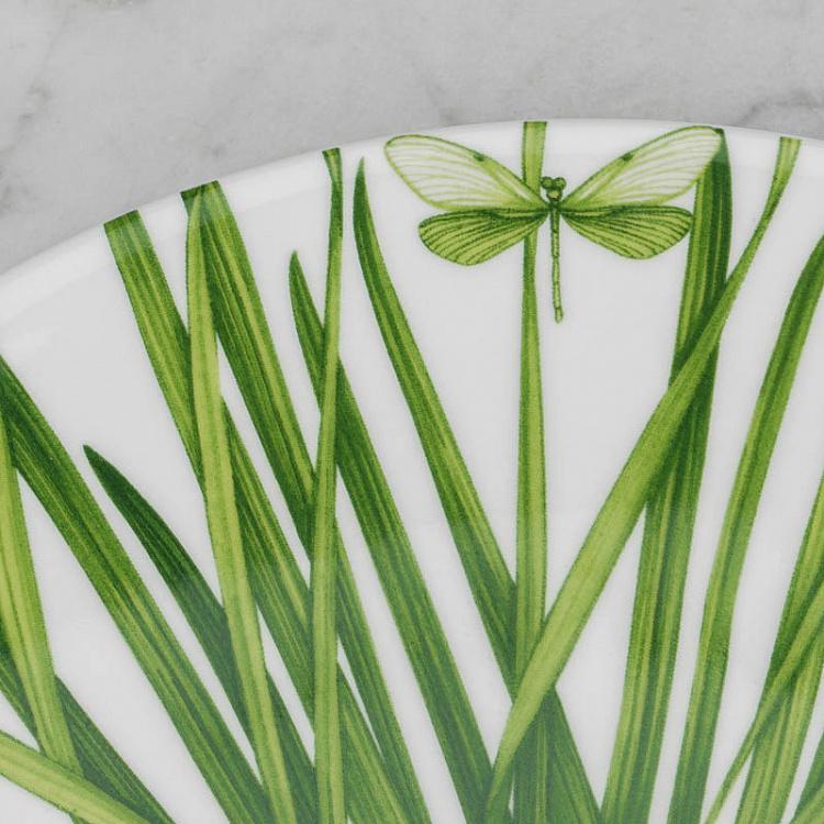 Сервировочная тарелка Зелёная жизнь Life In Green Serving Plate