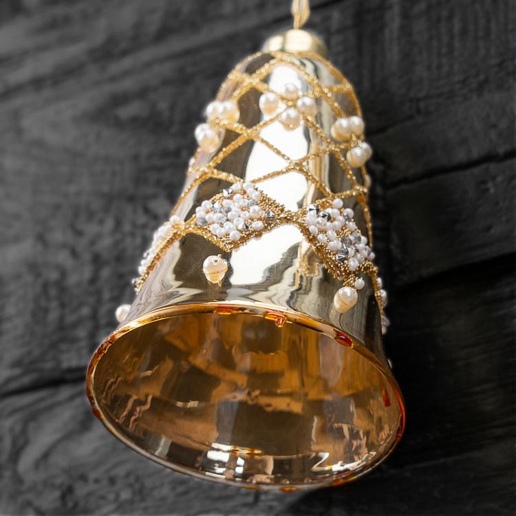 Набор из 2-х ёлочных игрушек Set Of 2 Glass Bells 12 cm - ракурс 4