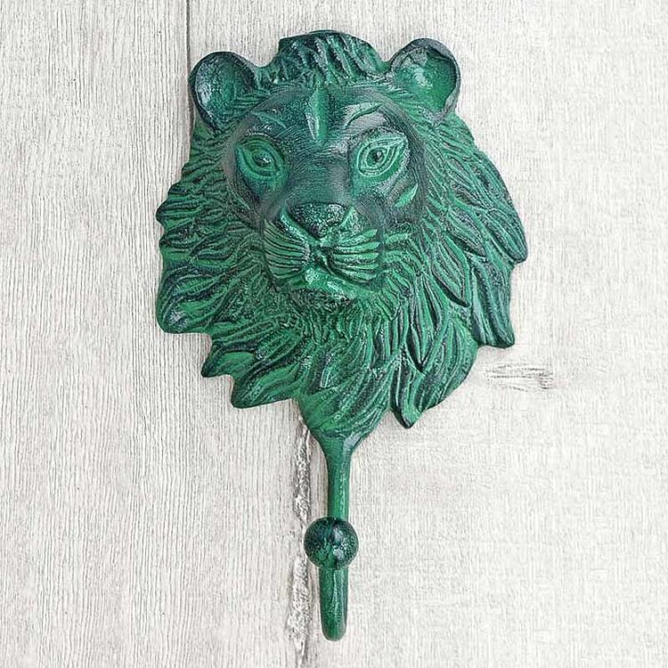 Зелёный крючок Лев Lion Hook Green