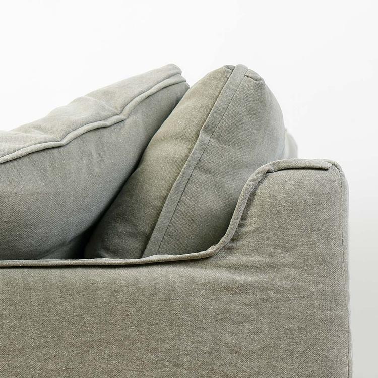 Трёхместный льняной диван Луизиана Louisiana 3 Seater Linen RM