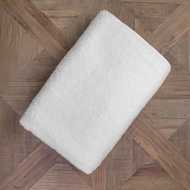 Белое махровое банное полотенце, 100х160 см CL Zero Twist White 100x160 cm
