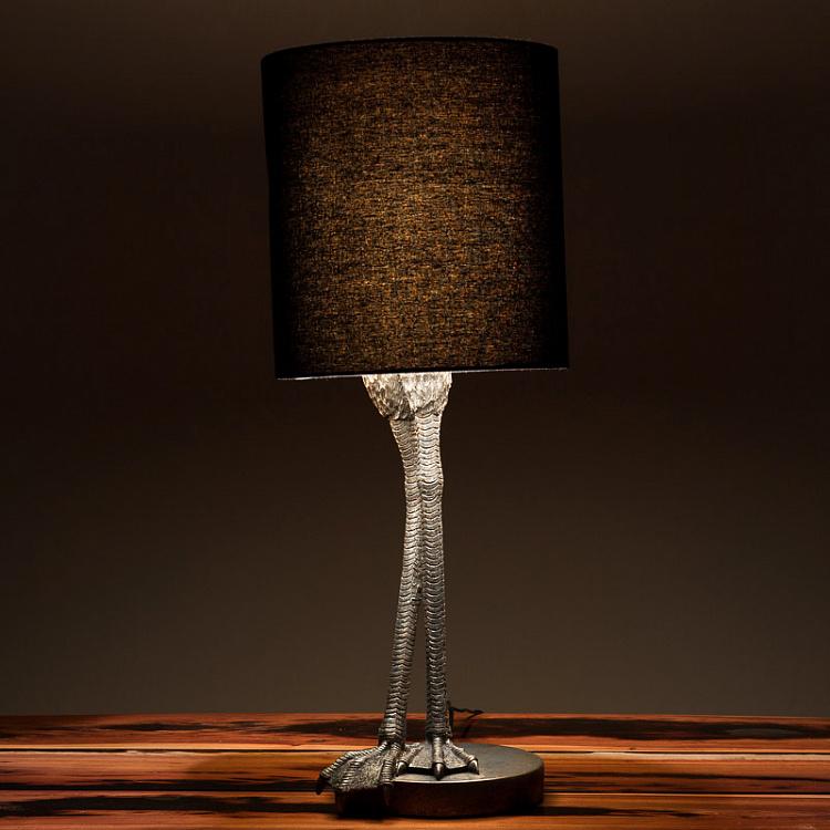 Настольная лампа с синим абажуром Кондор Lamp Anda With Shade