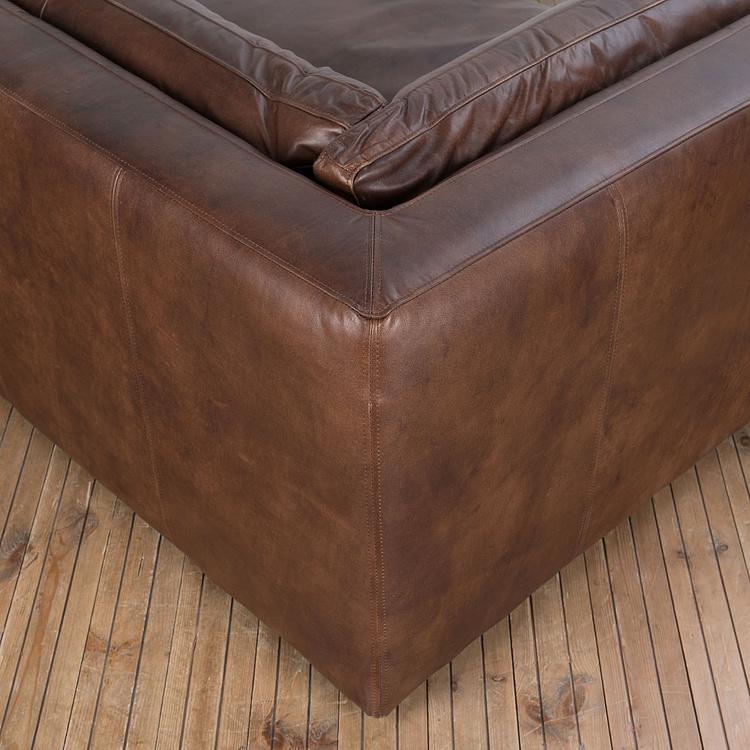 Угловой модульный кожаный диван Зенна 2, S Zenna Group Small 2 Leather