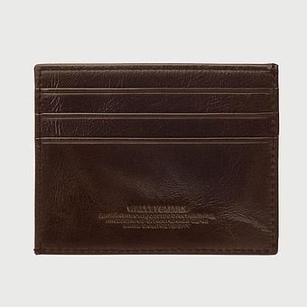Картхолдер Cardholder натуральная кожа Vintage Cherry - ракурс 2