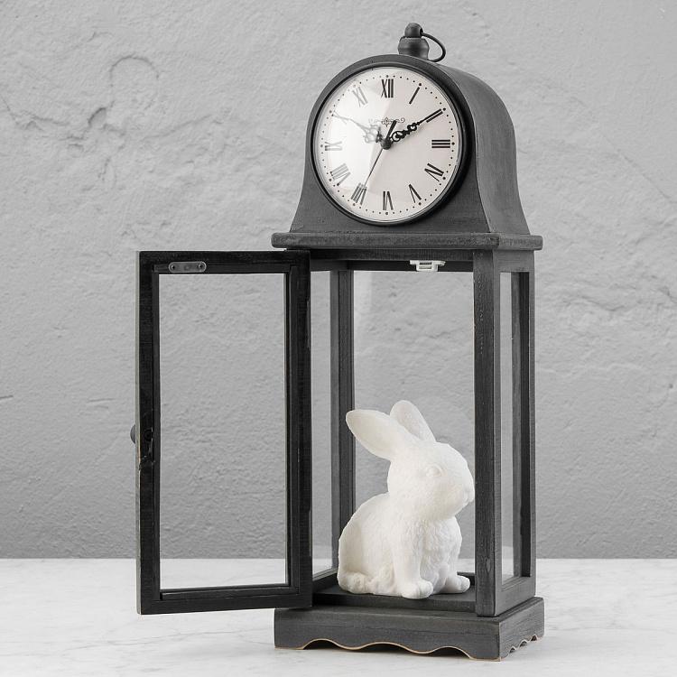 Настольные часы с дверцей Clock On Stand With Display