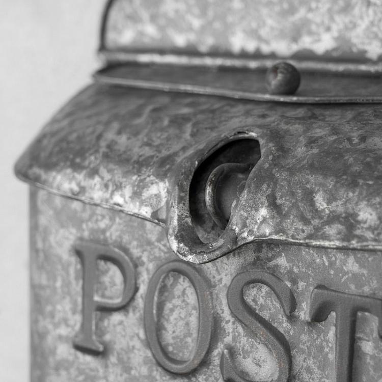 Металлический почтовый ящик с птичкой Metal Letter Box With Bird