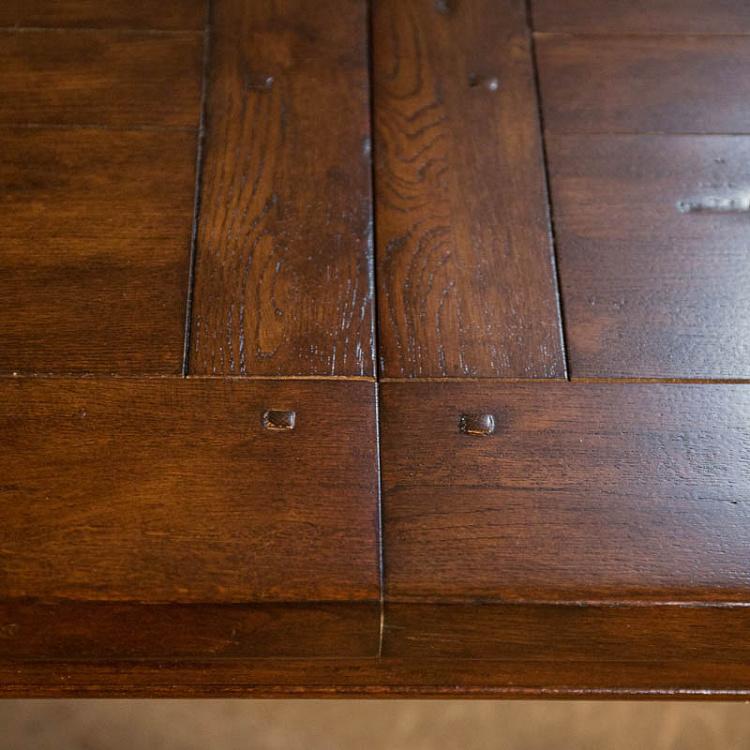 Обеденный раздвижной стол Wentworth Extending Dining Table Small дуб Antique Oak - ракурс 9