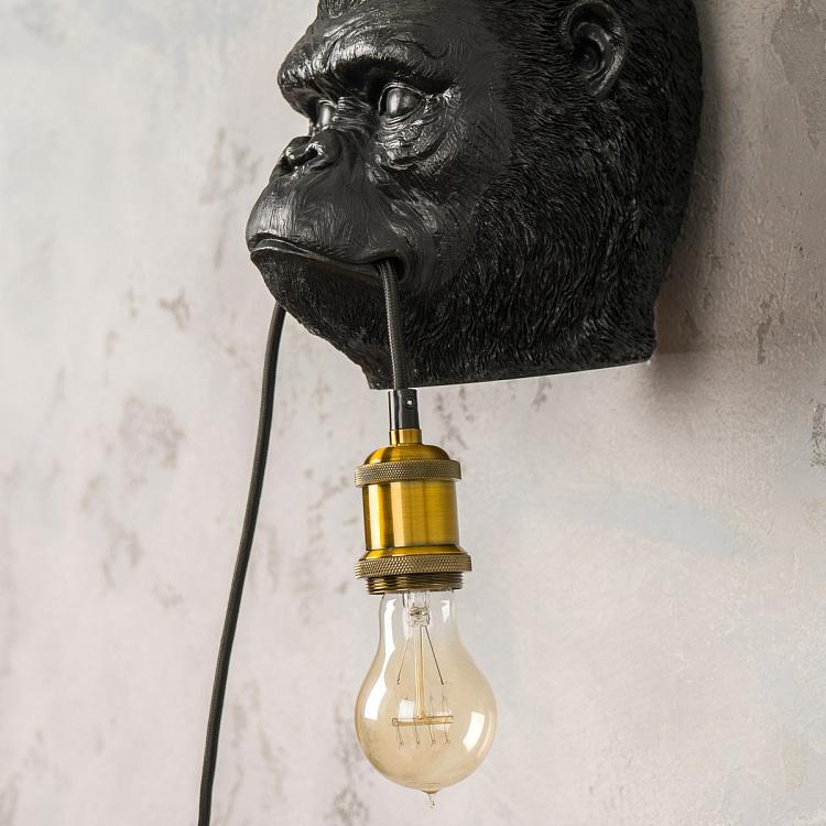 Бра Чёрный Конг Wall Lamp Kong Black