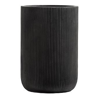 Кашпо Ergo Jet Tall Cylinder Pot Anthracite Large