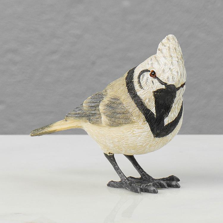 Статуэтка Хохлатая синица Crested Tit