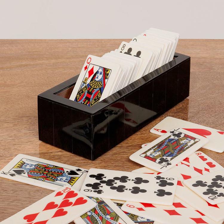 Игральные карты в чёрной коробке Deck Of Cards In Black Box