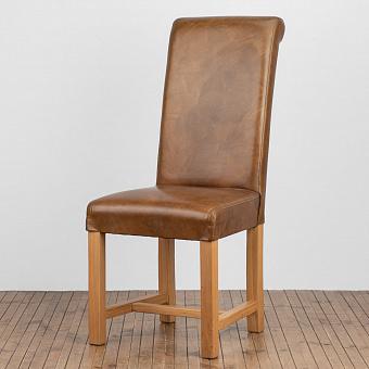 Стул Rollback Dining Chair, Light Wood натуральная кожа Riders Nut