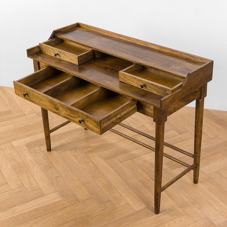 Письменный стол с тремя ящиками Бовуар Beauvoir Desk With 3 Drawers