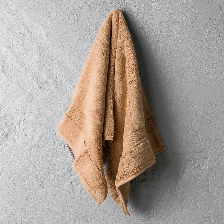 Heritage Natural Cotton Hand Towel Almond 50x100 cm