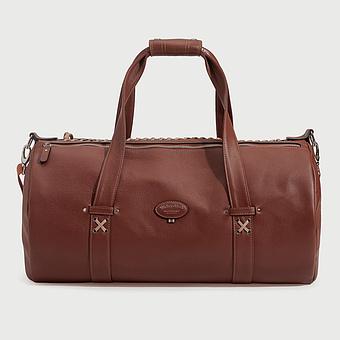 Спортивная сумка Sport Bag Model 38 натуральная кожа Mocha Mousse - ракурс 2