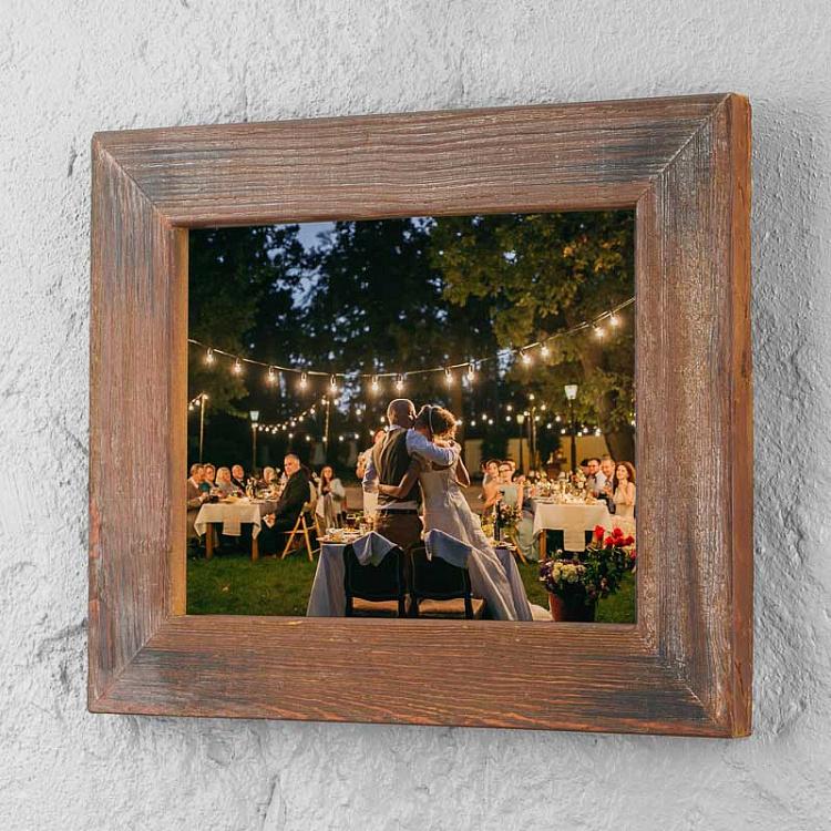 Рамка для фото из брашированной сосны, L Brushed Pine Photo Frame Large