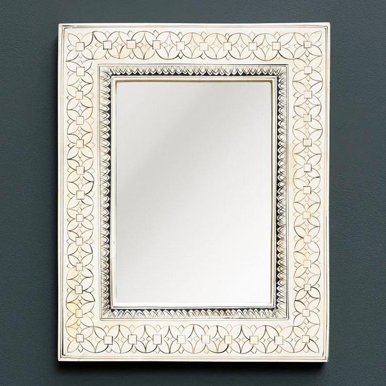 Зеркало Алькасар Alcazar Wood And Horn Mirror