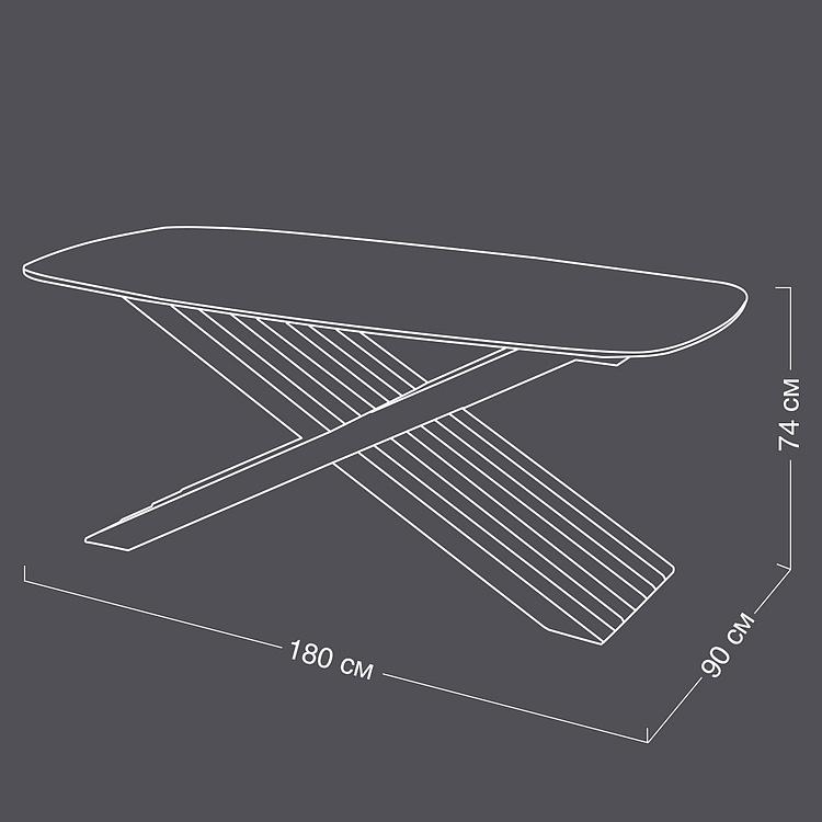 Садовый обеденный стол Alan Dining Table Small - ракурс 14
