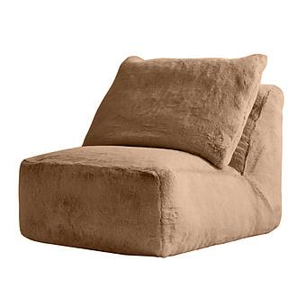 Кресло Lomfy Chair искусственный мех Big Bear Taupe
