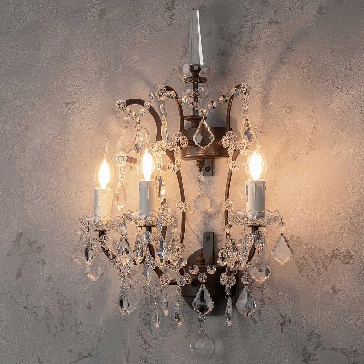 Бра Хрустальное Crystal Sconce