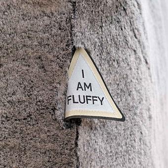 Кресло Lomfy Chair искусственный мех Grizzly Grey - ракурс 8