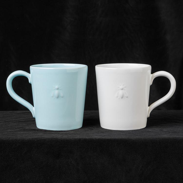 Голубая кружка Пчёлы Abeille Ceramic Blue Mug