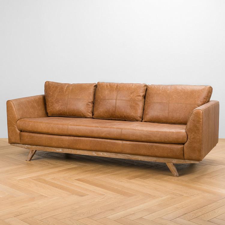 Patrick 3 Seater, Oak Sandwashed