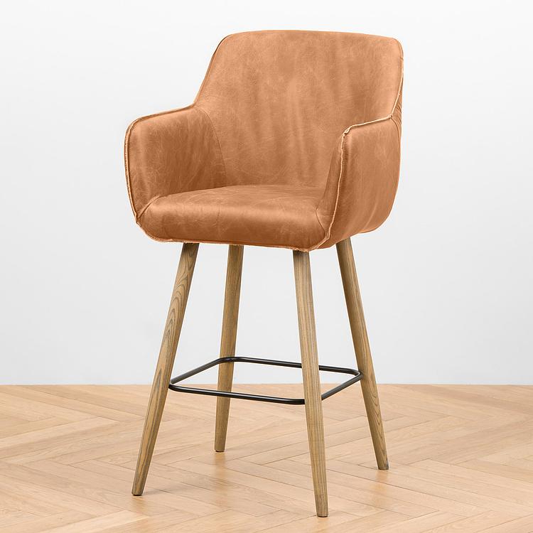 Барный стул Кофе Coffee Barstool, Oak Brown