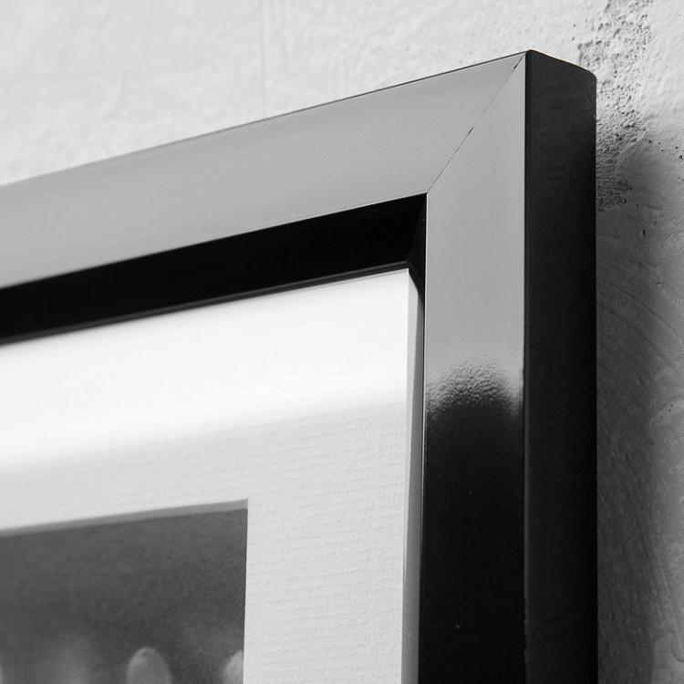 Фото-принт в чёрной квадратной раме Одри Хэпбёрн Завтрак у Тиффани Breakfast At Tiffanys, Studio Frame