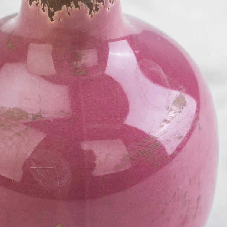 Керамическая розовая мини-ваза Ceramic Vase Pink Mini