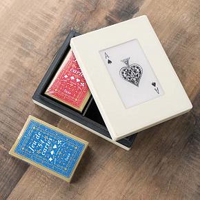 White Card Games Box