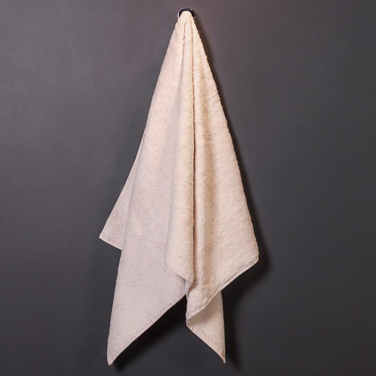 Бежевое махровое банное полотенце Зефир, 70x140 см Super Marshmallow Bath Towel Beige 70x140 cm