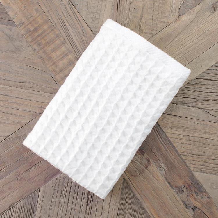 Белое вафельное полотенце-салфетка, 34х40&nbsp;см Air Waffle White 34x40&nbsp;cm