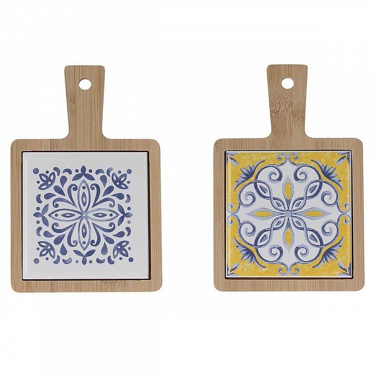 Set Of 2 Serving Boards Small Tapas Soleil