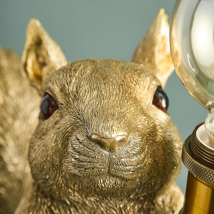 Настольная лампа Белка Эдуард Table Lamp Squirrel Eduard Eichhorn